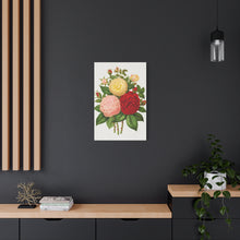 Load image into Gallery viewer, Wall Art Prints | Custom Canvas | Beautiful Flower Art | Flower Print Pattern | Living Room Wall Decor | Bedroom Art Decor
