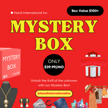 Load image into Gallery viewer, Monthly Mystery Box Membership | Hand International
