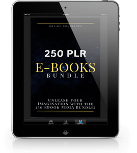 250 Ebooks Bundle | Exclusive PLR Mega Bundle Ebooks