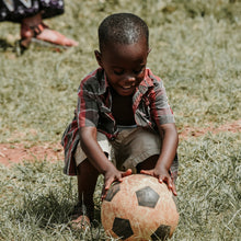 Load image into Gallery viewer, soccer ball gift to a child