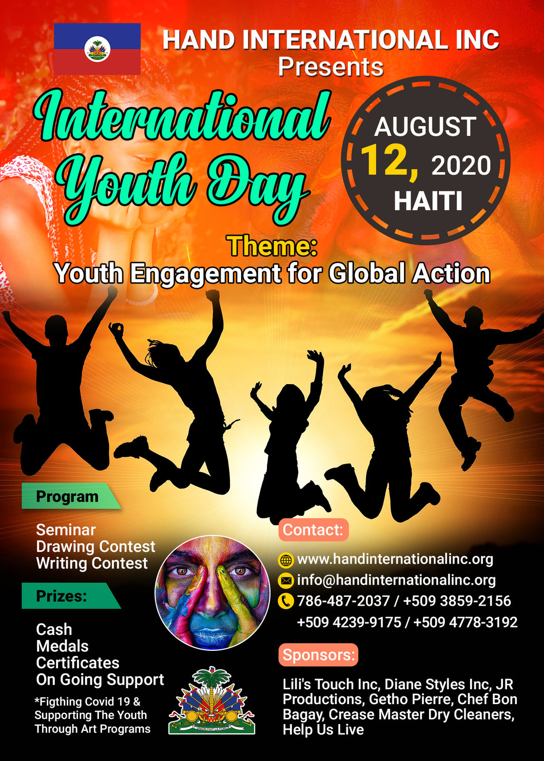 International Youth Day Support | Haiti 2020 | Covid 19 Relief