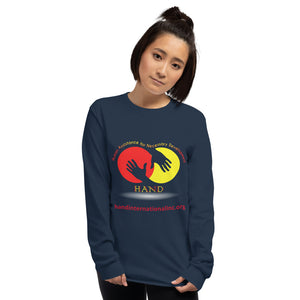 Hand International Unisex Long Sleeve Shirt | Support Our Causes |Charity